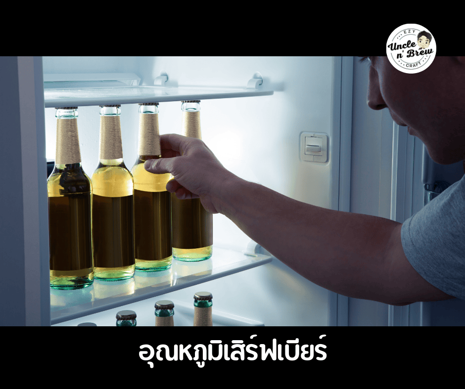 อุณหภูมิเสิร์ฟเบียร์